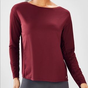 FABLETICS- Cashel Cinched Long Sleeve Top
